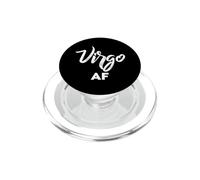 Vierge AF/Signe Astrologique et Signe du Zodiaque Vierge Anniversaire PopSockets PopGrip pour MagSafe