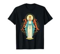 Vierge catholique Marie - Saint Rosaire prière T-Shirt