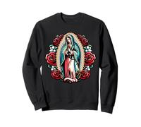 Vierge de Guadalupe Notre-Dame de Guadalupe Catholique Mary Rose Sweatshirt