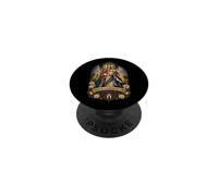 Vierge de la Charité du Cobre, patronne chrétienne de Cuba PopSockets PopGrip Adhésif
