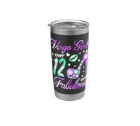 Vierge fille de plus de 12 ans et fabuleux 12e anniversaire Gobelet isotherme en acier inoxydable double paroi