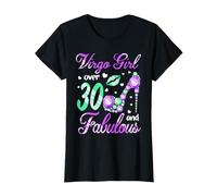 Vierge Fille de Plus de 30 Ans et Fabuleux 30e Anniversaire T-Shirt