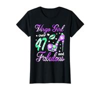 Vierge Fille de Plus de 47 Ans et Fabuleux 47e Anniversaire T-Shirt