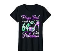 Vierge Fille de Plus de 64 Ans et Fabuleux 64e Anniversaire T-Shirt