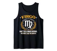 Vierge Horoscope Patience Citation Astrologie Zodiaque Humour Débardeur