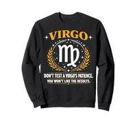 Vierge Horoscope Patience Citation Astrologie Zodiaque Humour Sweatshirt