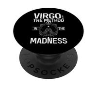 Vierge la méthode dans la Folie Vierge PopSockets PopGrip Adhésif