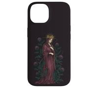 Vierge Marie Chardon Gothique Catholique Coque pour iPhone 14