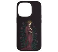 Vierge Marie Chardon Gothique Catholique Coque pour iPhone 14 Pro