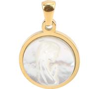 Vierge Marie Collier Métal Premium Surface brillante Bijoux design exquis et uniques qui font la médaille catholique