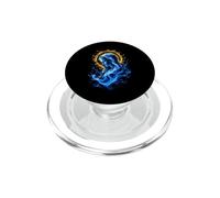 Vierge Marie Eau Portrait Sacré Catholique Prière Art PopSockets PopGrip pour MagSafe
