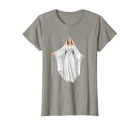 Vierge Marie, Médiatrice De Toutes Les Grâces T-Shirt, Femme, Ardoise, M