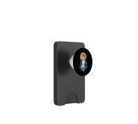 Vierge Marie Priant Bleu Manteau Sacré Christian Icône Art PopSockets PopWallet pour MagSafe