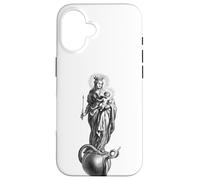 Vierge Marie Reine du Ciel et de la Terre Theotokos Coque pour iPhone 16