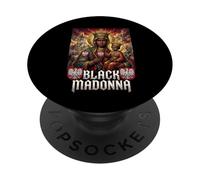 Vierge Noire de Czestochowa Marie Mère Bénie PopSockets PopGrip Adhésif