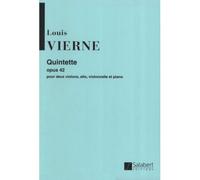 VIERNE - QUINTETTE - ENSEMBLE CORDES ET PIANO