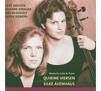 Viersen - Janacek, Strauss, Kodaly, Webern, Works for cello and piano - Quirine Viersen-CD Album