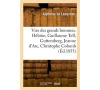 Vies des grands hommes - Alphonse de Lamartine - Hachette Bnf - broché - Livre