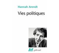 Vies politiques Hannah Arendt (Auteur)