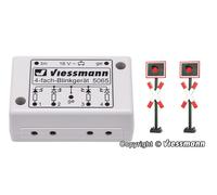 VIESSMANN 2 croix de St André LED + module clignotant - N 1/160 - VIESSMANN 5801