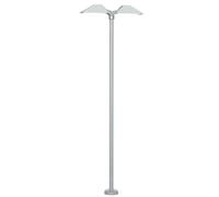Viessmann Modellspielwaren – Luminaire de quai de gare double 6084 modèle fini H0 1 pc(s)