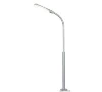 Réverbère en col de cygne simple Viessmann Modelltechnik 6090 modèle fini H0 1 pc(s)