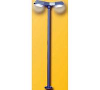 Viessmann 6097 - Lampadaire moderne double lumiere blanche - HO (1:87)
