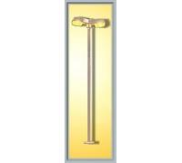 Viessmann 6098 - Lampadaire moderne double lumiere jaune - HO (1:87)