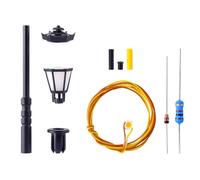 Viessmann 6720 Kit De Lanternes De Parc LED Blanc HO 1:87 NEUF