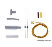 VIESSMANN 6725 Échelle Ho Kit Lanterne Industriel A Muro Fonctionnel ( LED Blanc