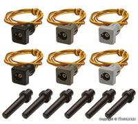 VIESSMANN 6806 Échelle Ho Set 6 Pièces Connecteurs De Greffe Rapide Lampadaires