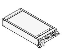 Viessmann Batterie de post-chauffage hydraulique avec flexibles - 7502405