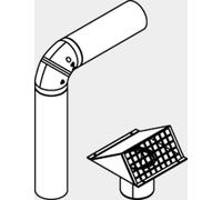 Viessmann Cache pour mur extérieur compact DN160 (EPP) ZK01840