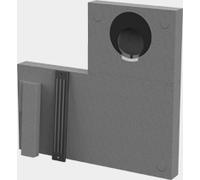 Viessmann Élément de montage d'embrasure de fenêtre, anthracite, pour évacuation d'air 7973312