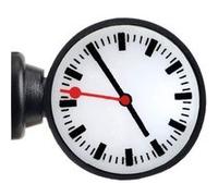 Viessmann Modellspielwaren Horloge de gare simple Modèle fini 1383 H0