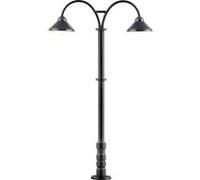 Viessmann Modellspielwaren – Luminaire de quai de gare H0 double – Modèle fini 6109 – 1 pièce