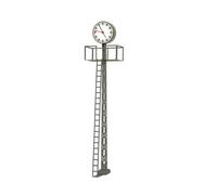 VIESSMANN Horloge de quai sur mât treillis avec éclairage LED - HO 1/87 - VIESSM