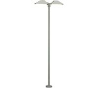 Viessmann Luminaire de Quai de Gare Double 6084 modèle Fini H0 1 pc(s), Blanches