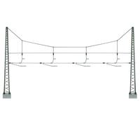 VIESSMANN Mât double treillis 4 lignes pour caténaire - HO 1/87 - VIESSMANN 4163