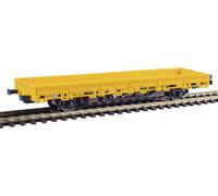 Viessmann Modelltechnik 2316 Chariot à tribord H0 avec entraînement, jaune, modèle fonctionnel pour systèmes à trois conducteurs