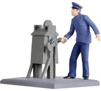 Viessmann Modelltechnik H0 Chauffe-armoire peint, debout