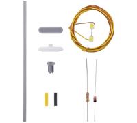 Viessmann Modelltechnik H0 Luminaire de quai de gare double kit 6726 1 pc(s)