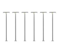 Viessmann Modelltechnik H0 Luminaire de quai de gare double modèle fini 63646 6