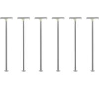 Viessmann Modelltechnik H0 Luminaire de quai de gare double modèle fini 63646 6 pc(s)