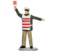 Viessmann Modelltechnik H0 Policier avec une truelle éclairée peint