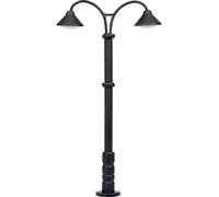 Viessmann Modelltechnik N Luminaire de quai de gare double modèle fini 6409 1 pc(s)