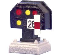 Viessmann Modelltechnik Signal lumineux darrêt de la Deutsche Bahn (chemins de fer allemands), 4 LED