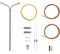 Viessmann Modelltechnik TT Réverbère en col de cygne double kit 6923 1 pc(s)