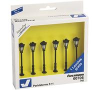Viessmann Réverbère de Parc Simple 60706 modèle Fini H0 1 Set