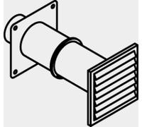 Viessmann Traversée de mur extérieur DN 180 7439114